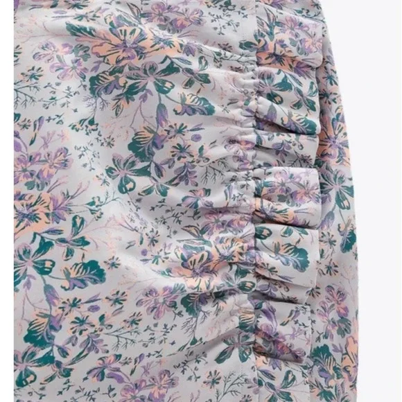 ZARA jacquard mini skirt 9006/062/330 size S -excellent condition - Picture 10 of 11